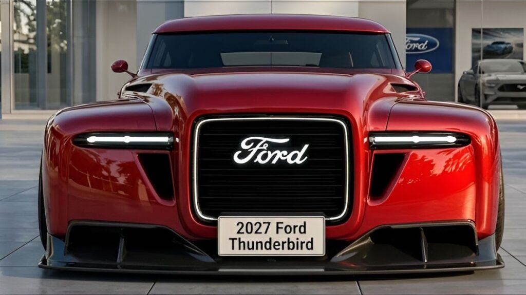 2027 Ford Thunderbird: ¡El Regreso de una Leyenda Americana!