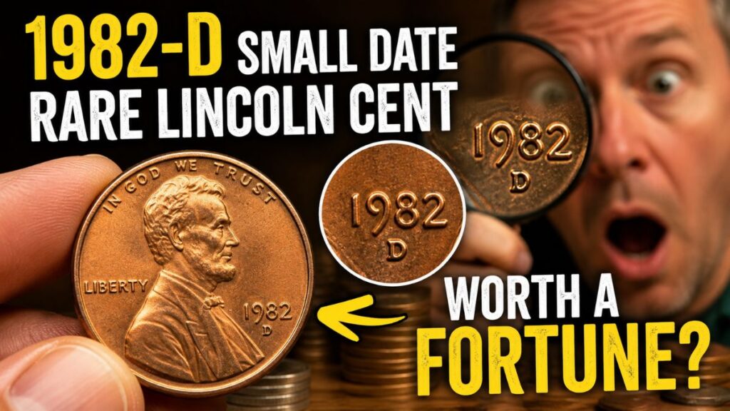 1982-D Small Date Copper Penny: The Rare Lincoln Cent That Could Be Worth a Fortune
