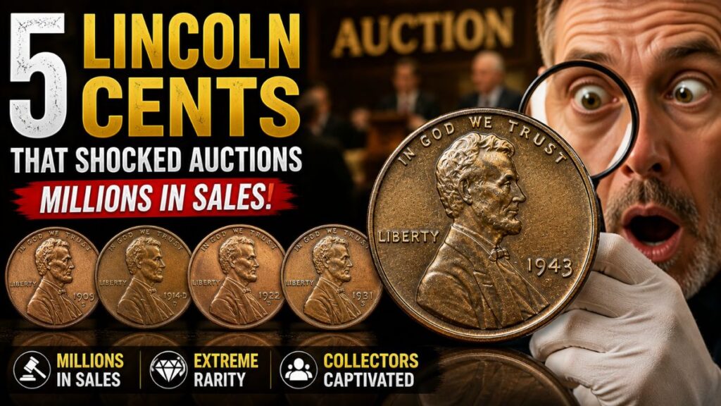 5 Lincoln Cents That Shocked Auctions With Millions in Sales and Why Their Extreme Rarity Still Captivates Collectors Today