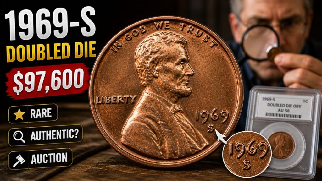 1969-S Doubled Die Penny: Could Pocket Change Be Worth $97,600? Identification, Rarity, Auction History, and Authentication Explained for Collectors Today